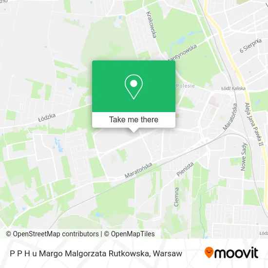 Карта P P H u Margo Malgorzata Rutkowska