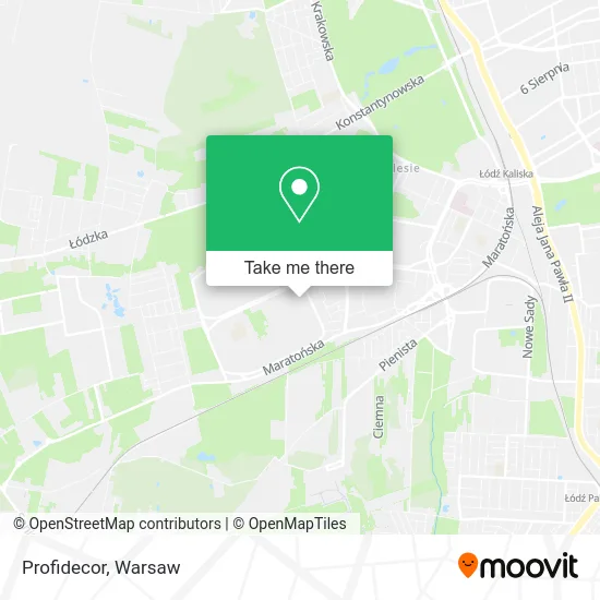 Карта Profidecor