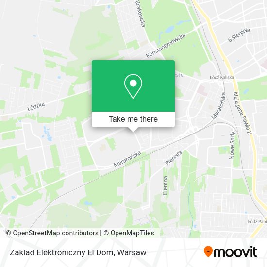 Zaklad Elektroniczny El Dom map