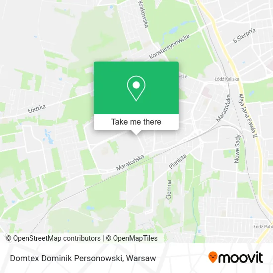 Domtex Dominik Personowski map