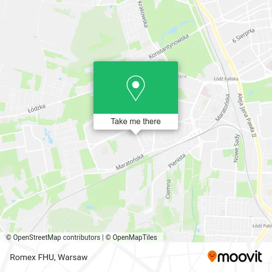 Romex FHU map