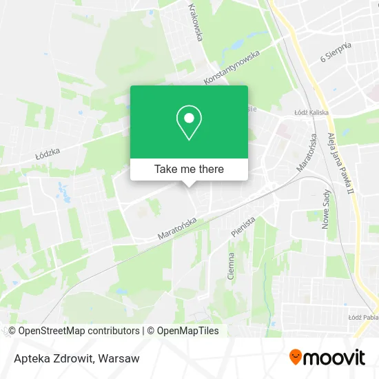 Карта Apteka Zdrowit