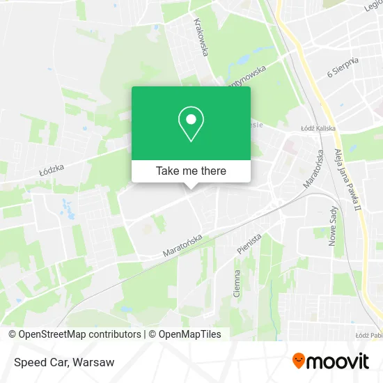 Карта Speed Car