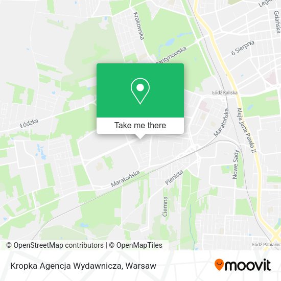 Kropka Agencja Wydawnicza map