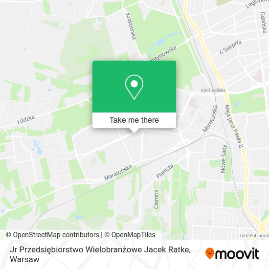 Jr Przedsiębiorstwo Wielobranżowe Jacek Ratke map