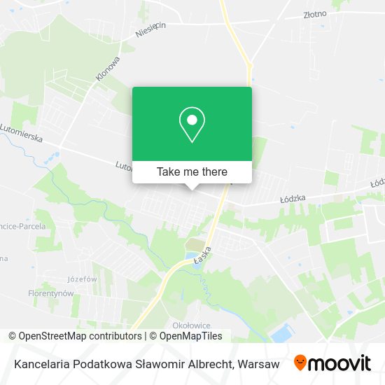 Kancelaria Podatkowa Sławomir Albrecht map