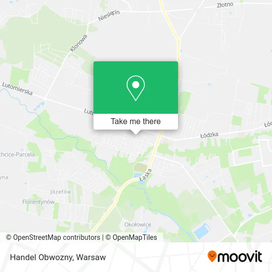 Карта Handel Obwozny