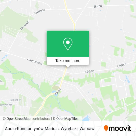 Audio-Konstantynów Mariusz Wyrębski map