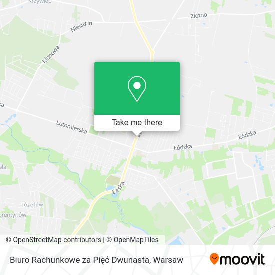 Biuro Rachunkowe za Pięć Dwunasta map