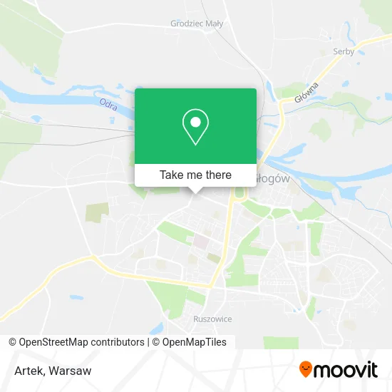 Карта Artek