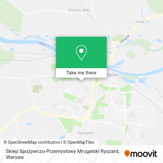 Sklep Spożywczo-Przemysłowy Mrugalski Ryszard map