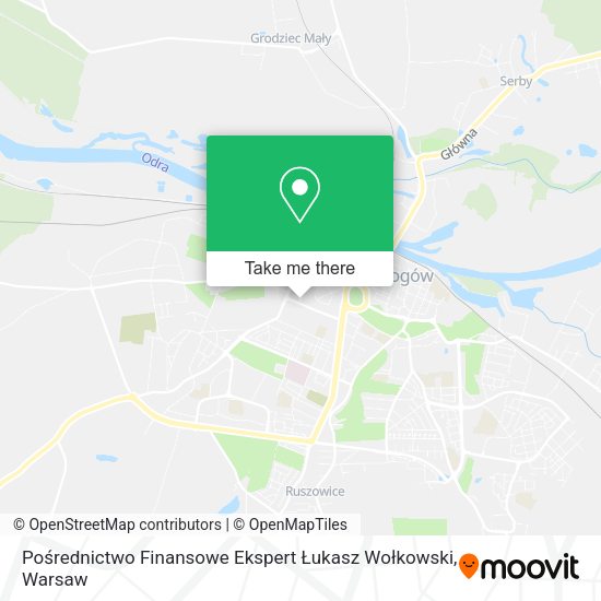 Pośrednictwo Finansowe Ekspert Łukasz Wołkowski map