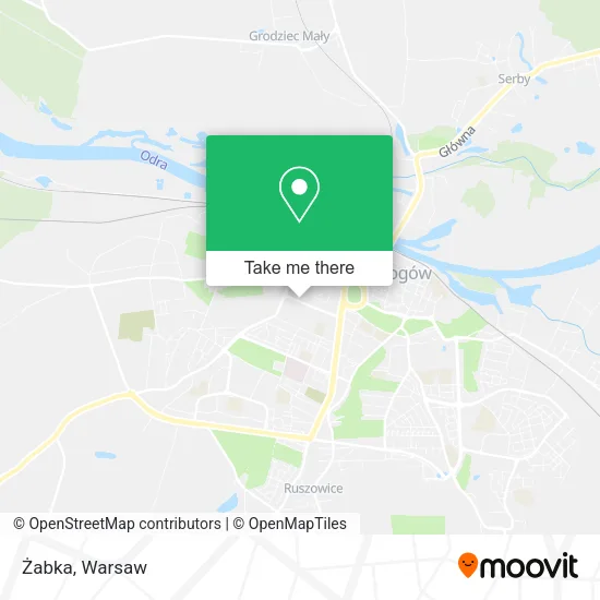 Карта Żabka