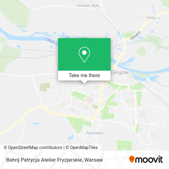 Bahrij Patrycja Atelier Fryzjerskie map