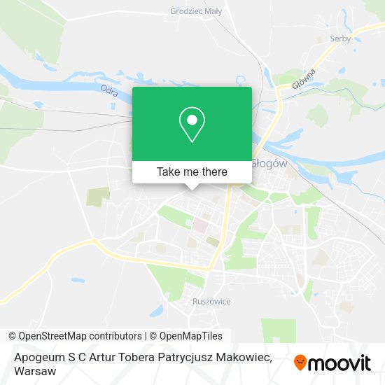 Apogeum S C Artur Tobera Patrycjusz Makowiec map