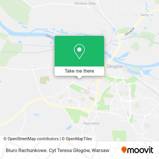 Biuro Rachunkowe. Cyt Teresa Głogów map