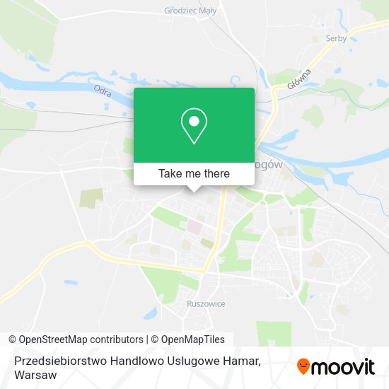 Przedsiebiorstwo Handlowo Uslugowe Hamar map