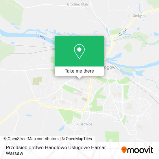 Przedsiebiorstwo Handlowo Uslugowe Hamar map