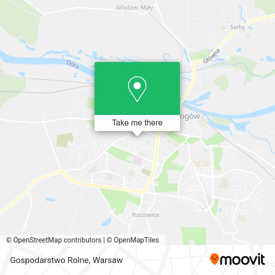 Gospodarstwo Rolne map