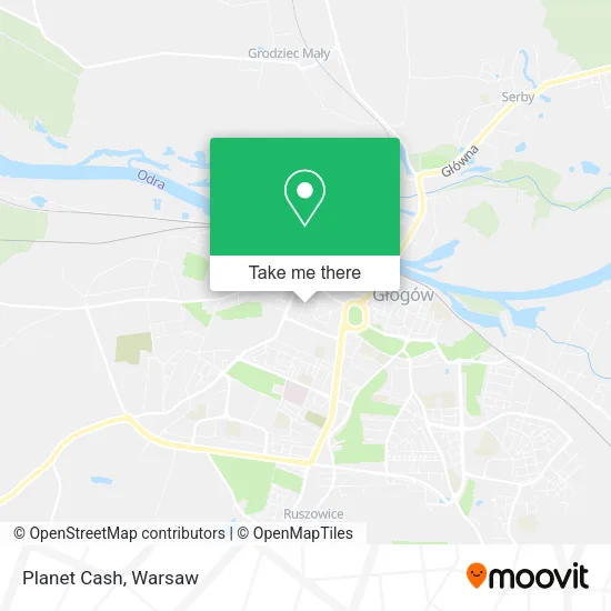 Planet Cash map
