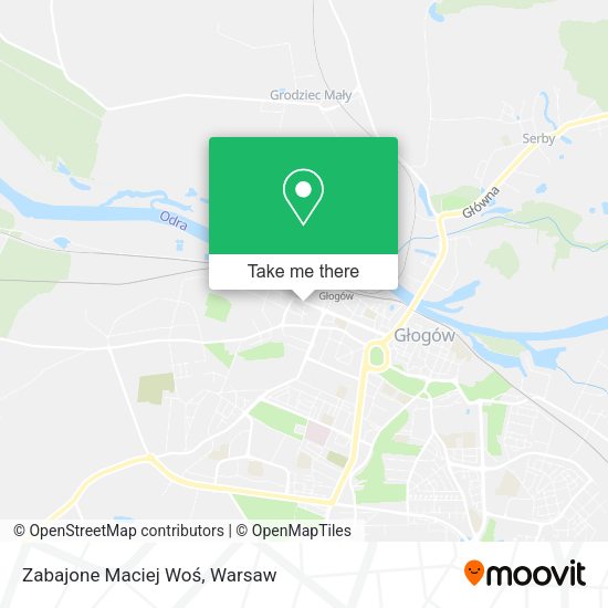 Zabajone Maciej Woś map