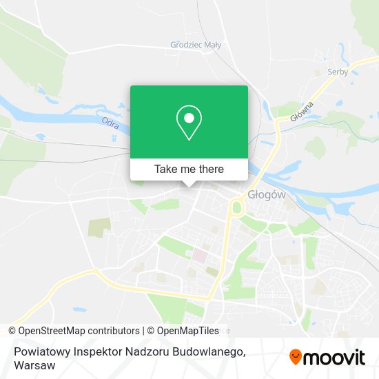 Powiatowy Inspektor Nadzoru Budowlanego map