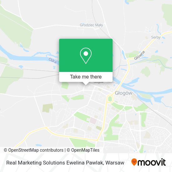 Real Marketing Solutions Ewelina Pawlak map