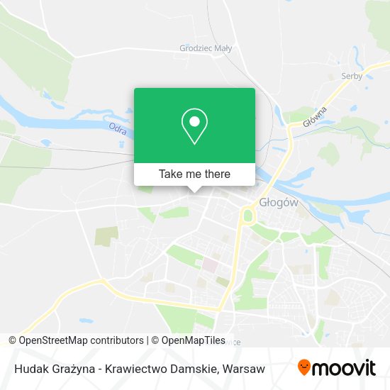 Hudak Grażyna - Krawiectwo Damskie map