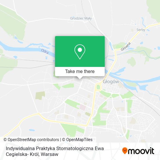 Indywidualna Praktyka Stomatologiczna Ewa Cegielska- Król map