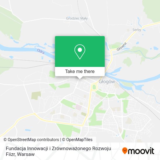 Fundacja Innowacji i Zrównoważonego Rozwoju Fiizr map