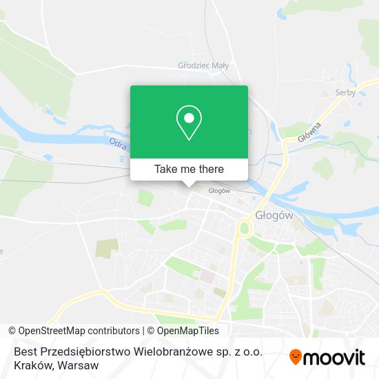 Best Przedsiębiorstwo Wielobranżowe sp. z o.o. Kraków map