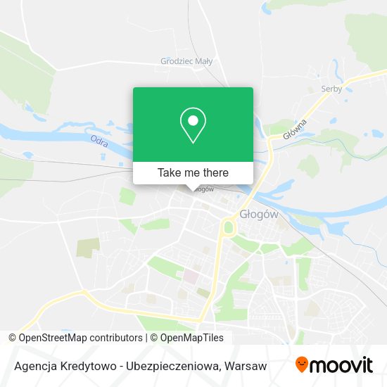 Agencja Kredytowo - Ubezpieczeniowa map