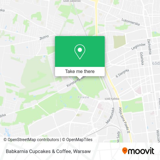 Babkarnia Cupcakes & Coffee map