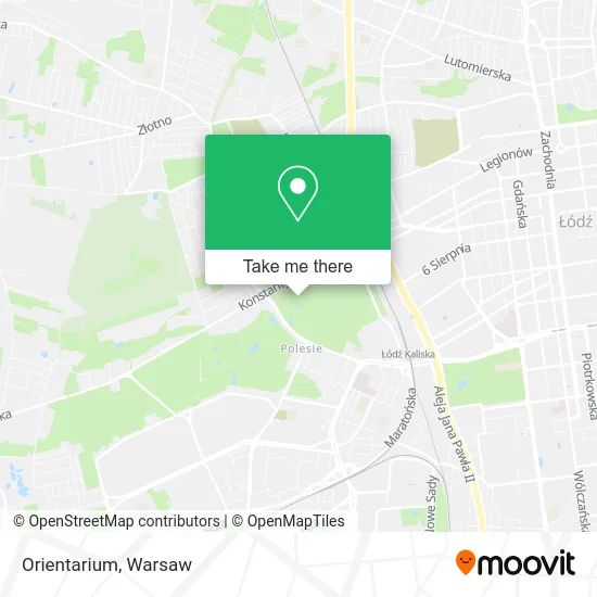 Карта Orientarium