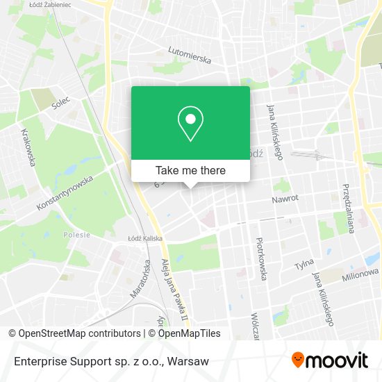 Enterprise Support sp. z o.o. map