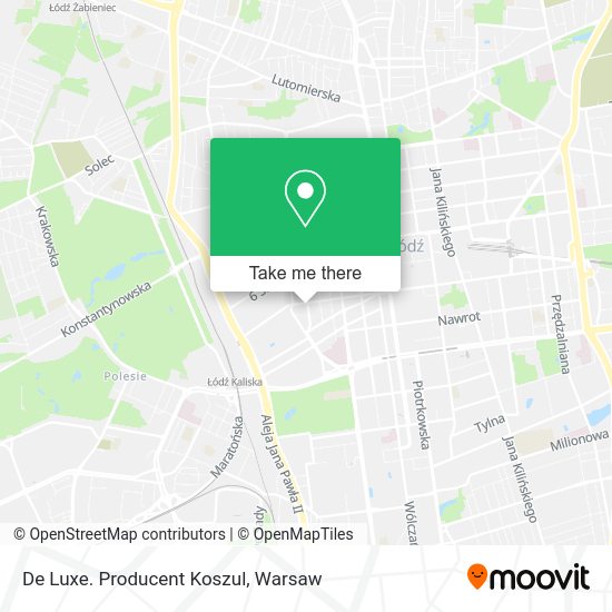 De Luxe. Producent Koszul map