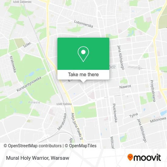 Карта Mural Holy Warrior