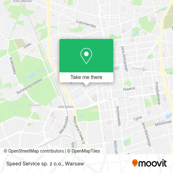 Speed Service sp. z o.o. map