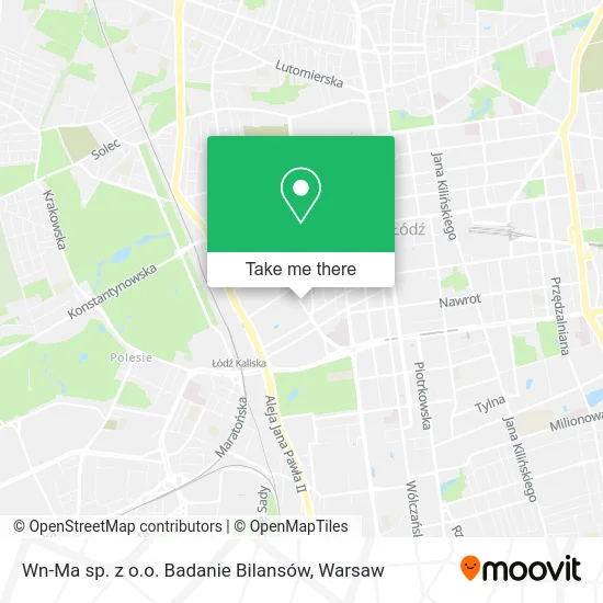 Карта Wn-Ma sp. z o.o. Badanie Bilansów