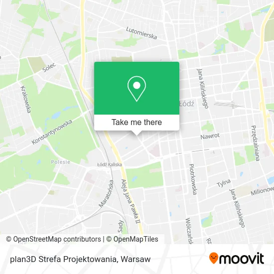 Карта plan3D Strefa Projektowania