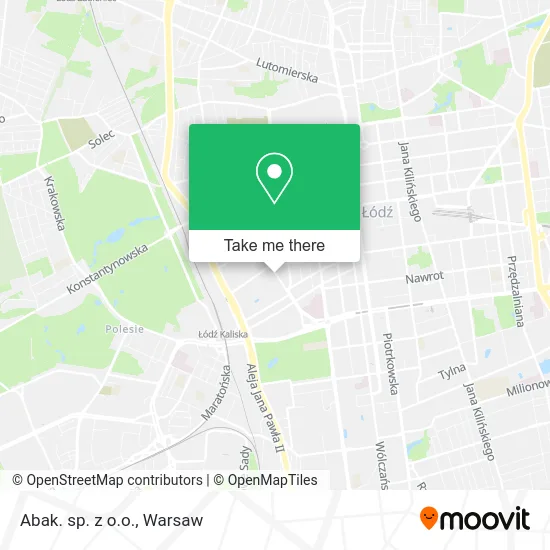 Abak. sp. z o.o. map