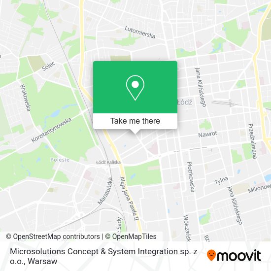 Microsolutions Concept & System Integration sp. z o.o. map