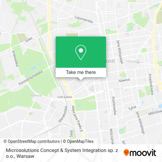 Карта Microsolutions Concept & System Integration sp. z o.o.