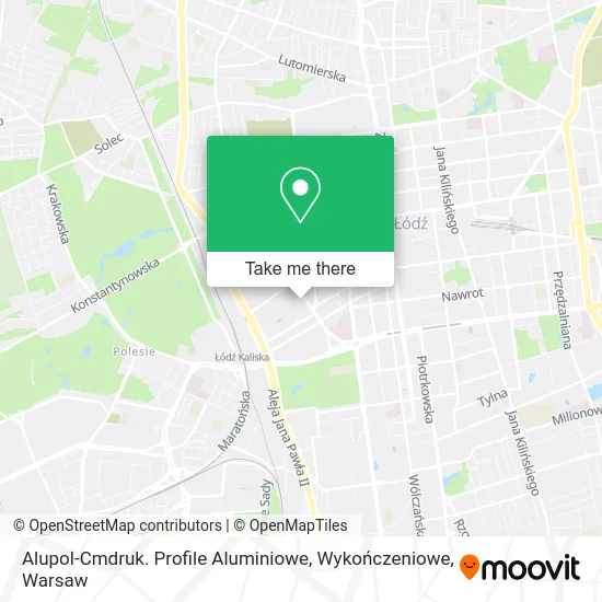 Карта Alupol-Cmdruk. Profile Aluminiowe, Wykończeniowe