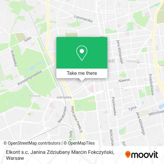 Elkont s.c. Janina Zdziubany Marcin Fokczyński map