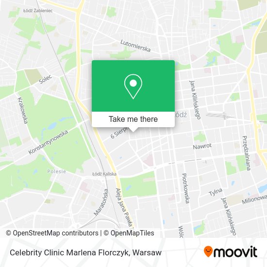 Celebrity Clinic Marlena Florczyk map