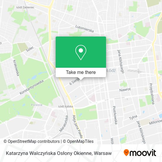 Katarzyna Walczyńska Osłony Okienne map