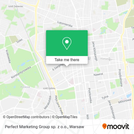 Perfect Marketing Group sp. z o.o. map