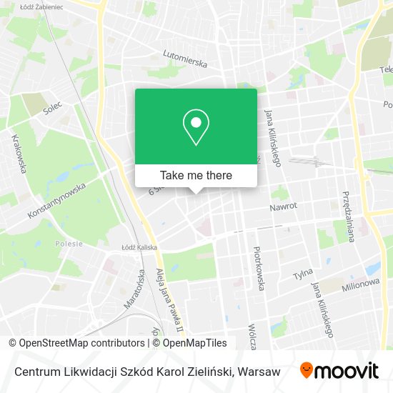 Centrum Likwidacji Szkód Karol Zieliński map