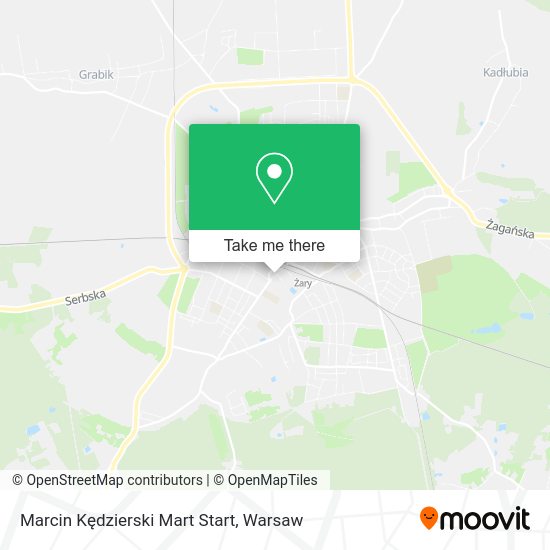 Marcin Kędzierski Mart Start map